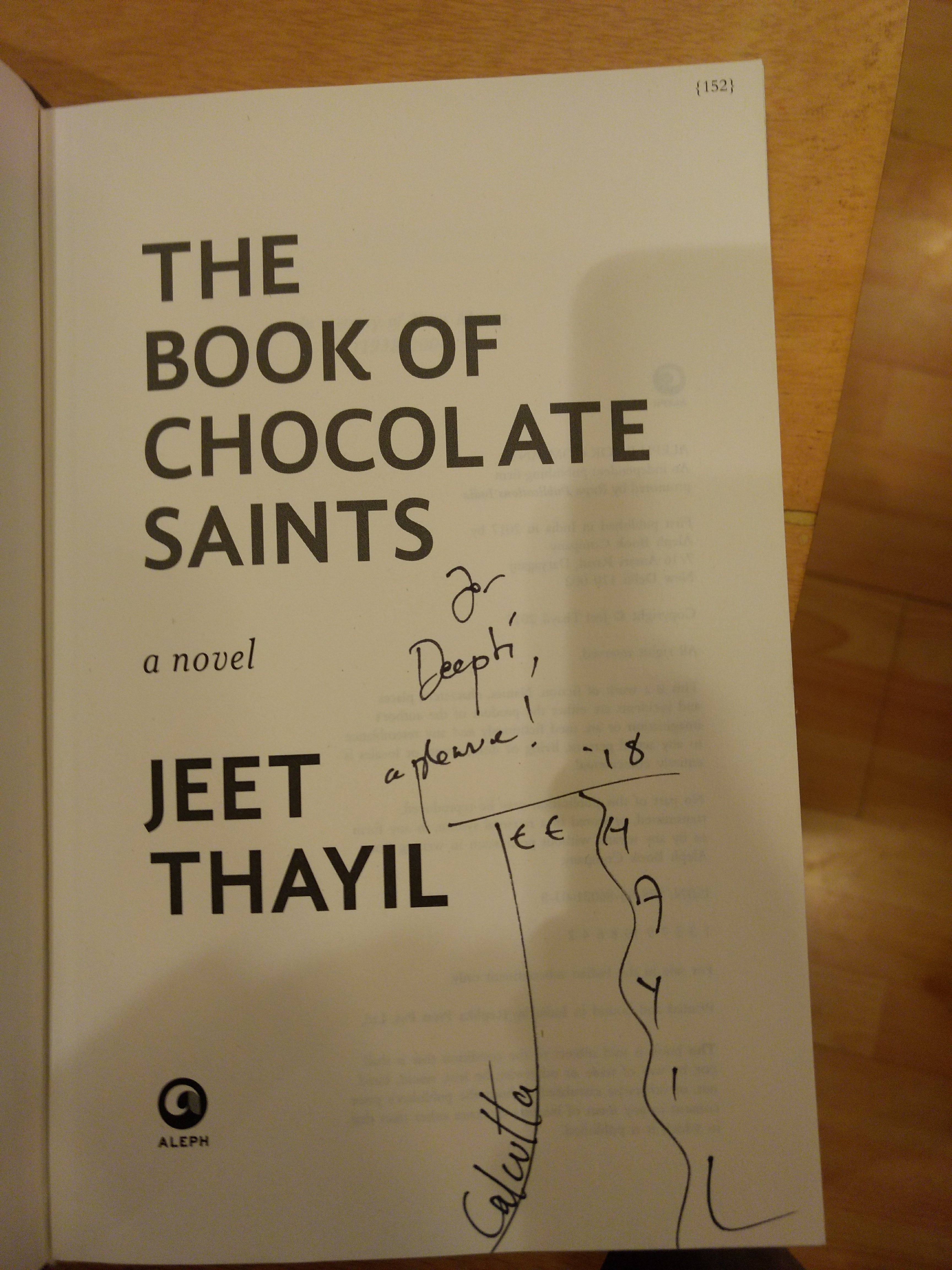 03 Jeet Thayil Autograph